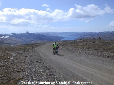 Þorskafjörðurinn og Vaðalfjöll í bakgrunni